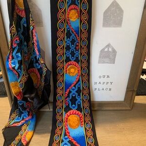 No Boundaries Black and Multicolor Tie